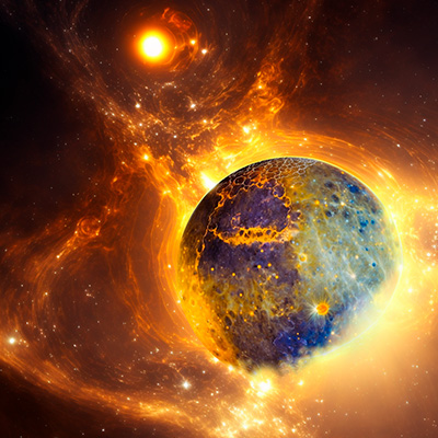 Planet Merkur